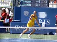 Jelena Jankovic on Grandstand Court.