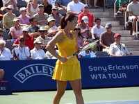 Jelena Jankovic in break.