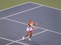 Nadia Petrova's volley.