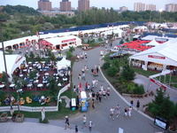 Rexall Centre home of Rogers Cup 2009, Tennis Village.