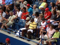 Rick Williams and Venus Williams, Rexall Centre, Rogers Cup, 27 August 2009.
