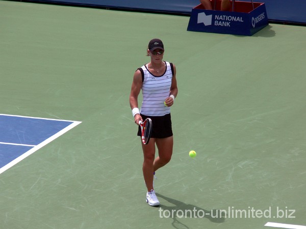 Samantha Stosur on Centre Court Rogers Cup 2011