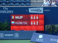 Scoreboard on Centre Court