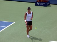 Samantha Stosur on Centre Court Rogers Cup 2011