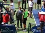 Tsonga's post game on the court interview, August 10, 2014 Rogers Cup Toronto