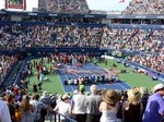 Standing ovation to the Champion Jo-Wilfried Tsonga on the Stadium Court August 10, 2014 Rogers Cup Toronto