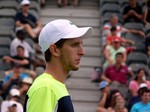 Filip Pelivo of Canada on the Grandstand Court August 2, 2014 Rogers Cup Toronto
