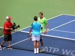 Kevin Anderson a winner over Stan Wawrinka on Stadium Court August 7, 2014 Rogers Cup Toronto