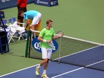 Winner Kevin Anderson (RSA) over Stan Wawrinka August 7, 2014 Rogers Cup Toronto