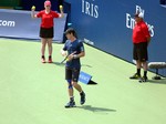 Andy Murray (GBR) on Stadium Court August 8, 2014 Rogers Cup Toronto