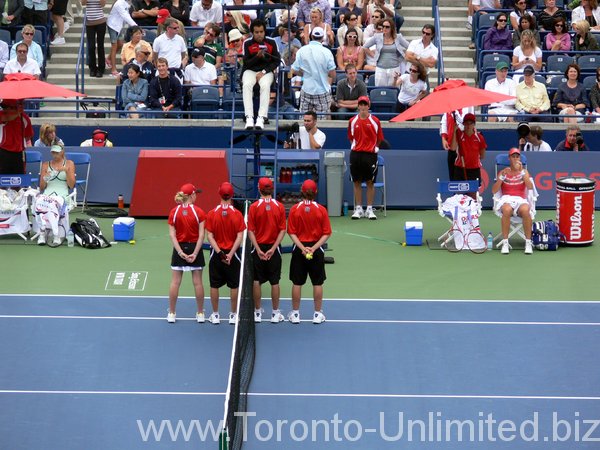 Dementieva has won the first set.