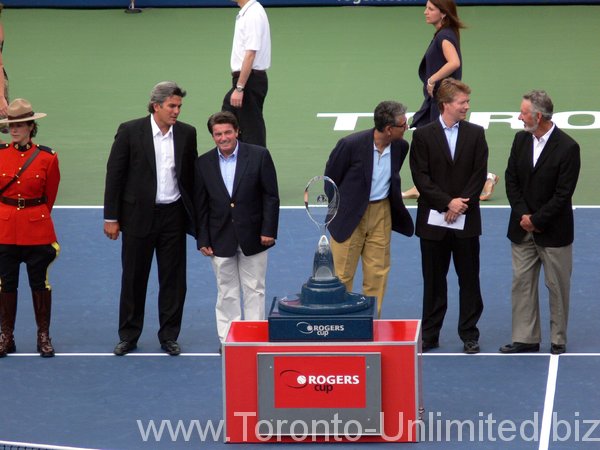 Closing ceremony, Rogers Cup Tennis 2009.