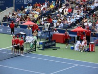 Dementieva and Sharapova taking break.