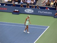 Maria Sharapova on Centre Court.