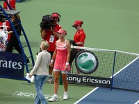 Champ Dementieva on the Court.