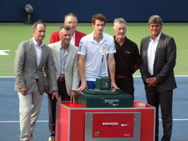 Rogers Cup 2010 Finals - Andy Murrsy and Organizing Committee