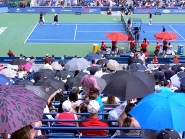 Rogers Cup 2010 Finals - Rain delay