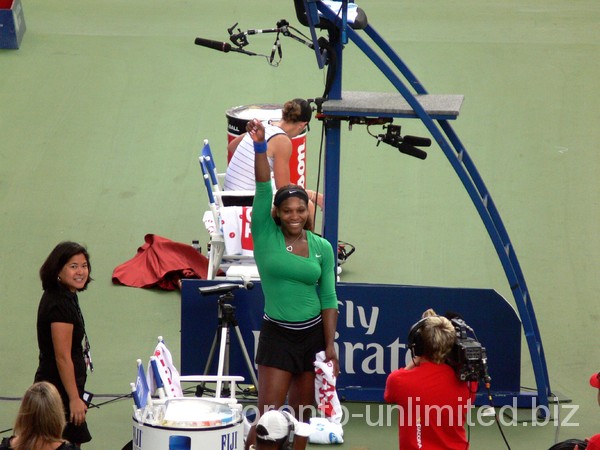 Champion Serena Williams