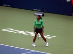 Serena Williams on Centre court