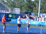 Flavio Cipolla Italy has just won over Jurgen Zopp Estonia, August 6, 2012 Rogers Cup.