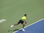 Juan Martin Del Potro is playing Radek Stepanek on Centre Court, August 7, 2012 Rogers Cup.
