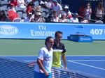 Stepanek is the winner over Dolgopolov on Grandstand Court August 8, 2012 Rogers Cup.