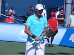 Pablo Andujar from Spain walking on Grandstand Court. August 6, 2012 Rogers Cup.