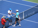 The winner is Jeremy Chardy over Tsonga August 8, 2012 Rogers Cup.