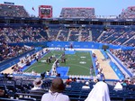 Harlem Globetrotters at Rogers Cup 2012.