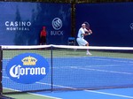 Leonardo Mayer of Argentina during qualifying match.