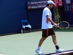 Wayne Odesnik of USA in match with Marinko Matosevic.