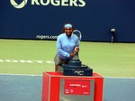Rogers Cup 2013 Champion Serena Williams with her Trophy. August 11, 2013 Rogers Cup Toronto