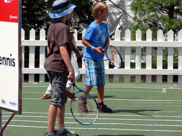 Kids Tennis at Rogers Cup 2013 Toronto