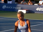Klara Zakopalova a winner over Lucie Safarova August 5, 2013 Rogers Cup Toronto