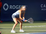 Lucie Safarova (CZE) on Grandstand playing Klara Zakopalova (CZE) August 5, 2013 Rogers Cup Toronto