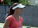 Martina Hingis with a deep concentration August  8, 2013 Rogers Cup Toronto
