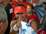 Happy and smiling Sorana Cirstea (ROU) Augsut 8, 2013