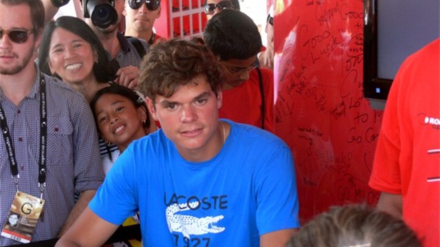 Milos Raonic at Rogers Cup