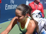 Ana Ivanovic (SRB) a winner over Olga Govortsova (BLR) 12 August 2015 Rogers Cup in Toronto