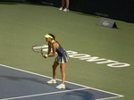 Ana Ivanovic (SRB) playing a Qualifier Polona Hercog (SLO) on Centre Court 13 August 2015 Rogers Cup Toronto