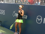 Belinda Bencic on Grandstand Court playing Sabine Lisicki (GER) 13 August 2015 Rogers Cup Toronto