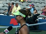 Belinda Bencic won the match over Sabine Lisicki 13 August 2015 Rogers Cup Toronto