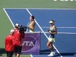 Simona Halep has just won over Jelena Jankovic (SRB) on Centre Court 12 August 2015 Rogers Cup Toronto