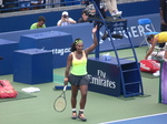 Serena Williams has just won over Flavia Pennetta 11 August 2015 Rogers Cup Toronto