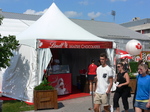 Lindt Maitre Chocolatier - a chocolate sampling opportunity in Tennis Village Rogers Cup 2015 Toronto.