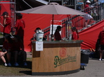Pilsner Urquell beer stand near Grandstand Rogers Cup 2015 Toronto