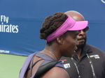 Venus Williams during practice 13 August 2015 Rogers Cup in Toronto