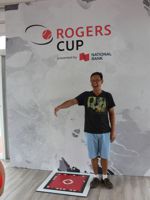 Virtual photography for tennis enthusiasts in Tenis Village Rogers Cup 2015 Toronto