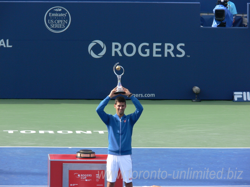 Rogers Cup 2016 Trophies Presentation 31 July 2016