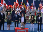 Lars Graff - ATP Supervisor is being introduced during closing ceremony 31 July 2016 Toronto
